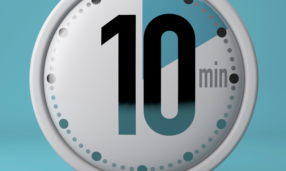 10-minute rule meetings productivity