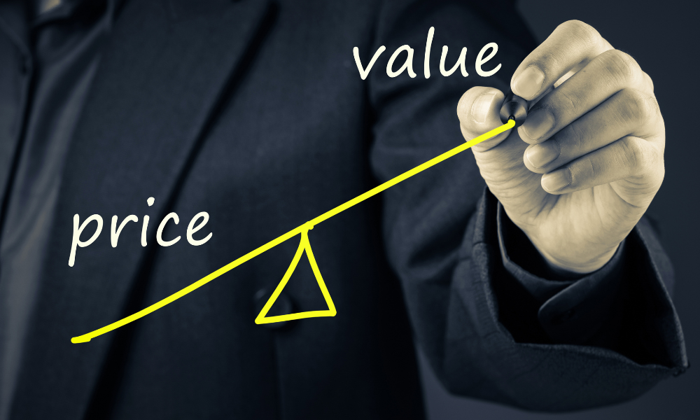 price isn’t the problem unclear value is