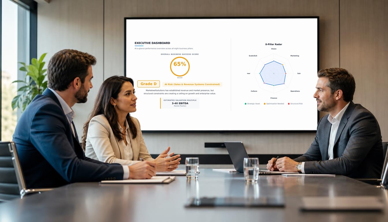Sample business diagnostic report